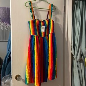 Rainbow dress